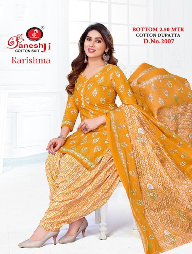 Ganeshji Karishma 2 Indo Cotton Printed Dress Material
